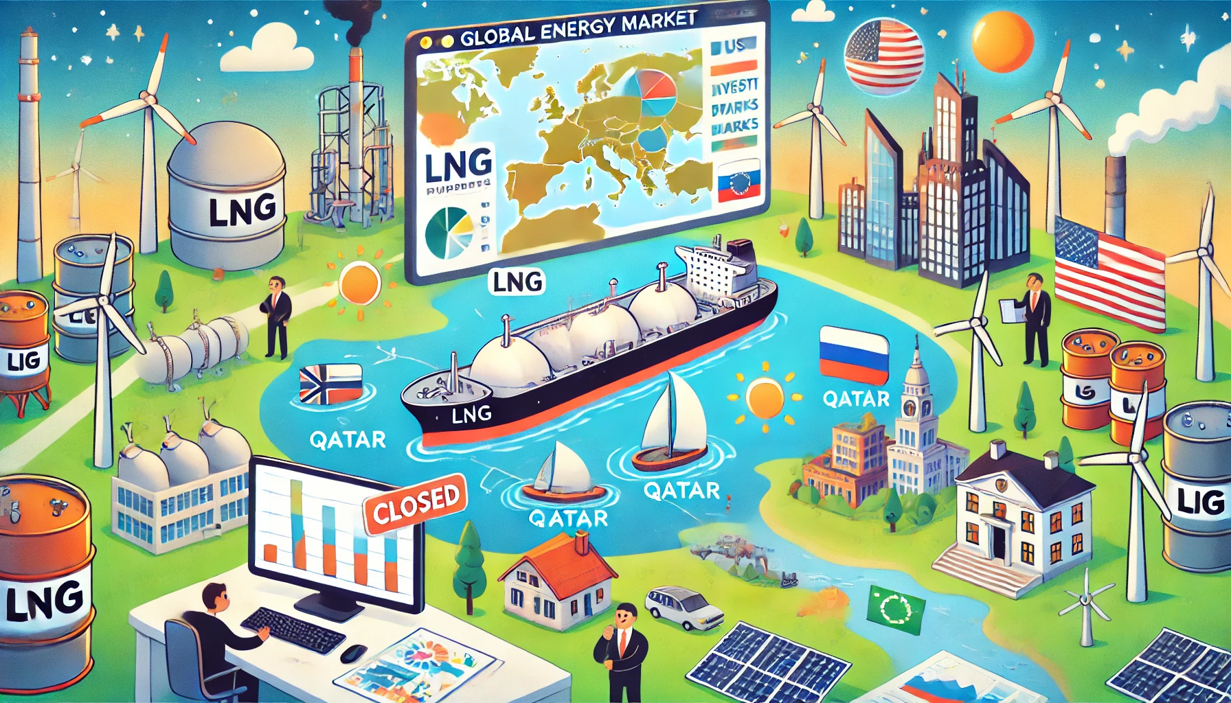 US Investment Banks Bet Big on LNG as Europe Cuts the Russian Gas Cord